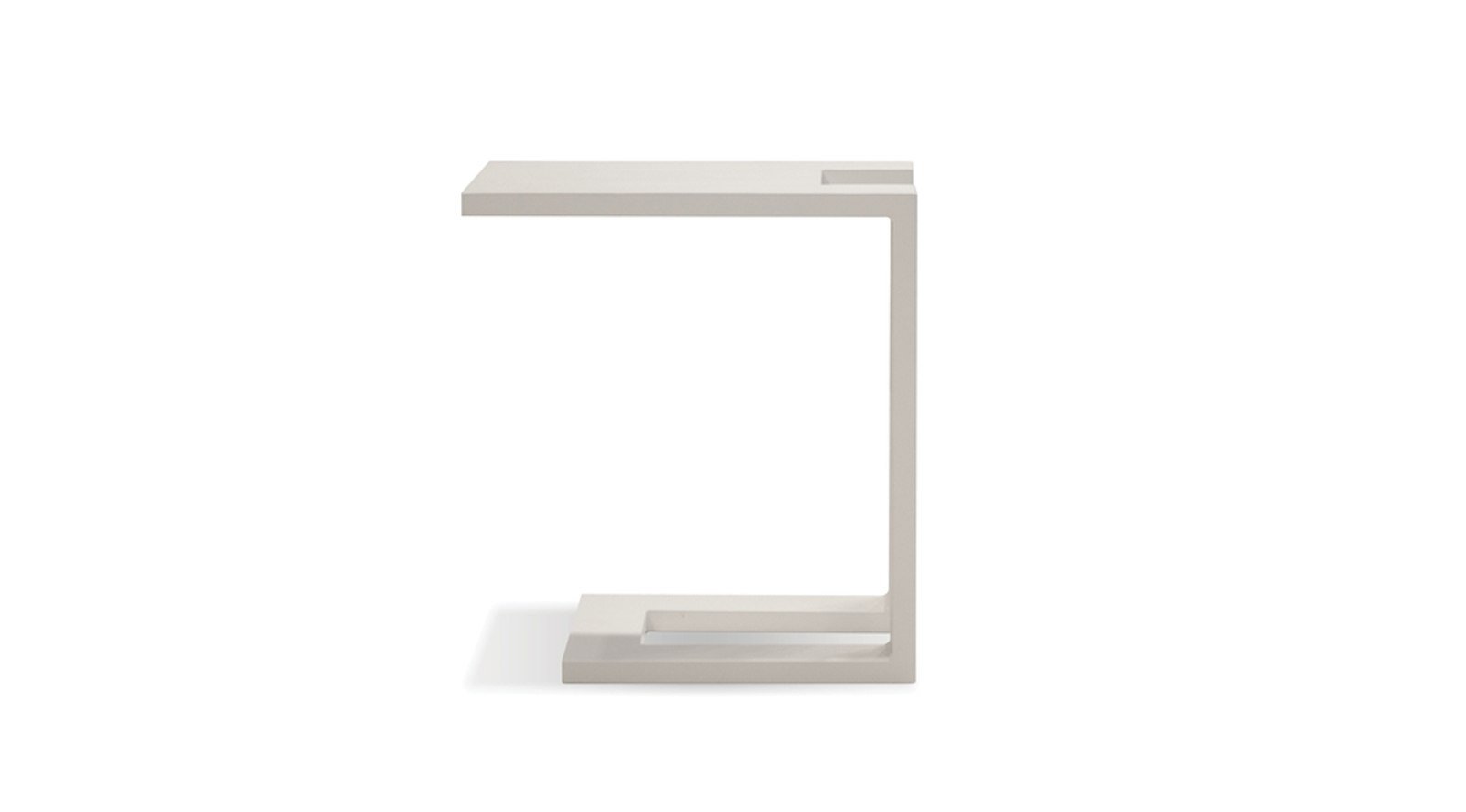 Sidle End Table White - Image 2