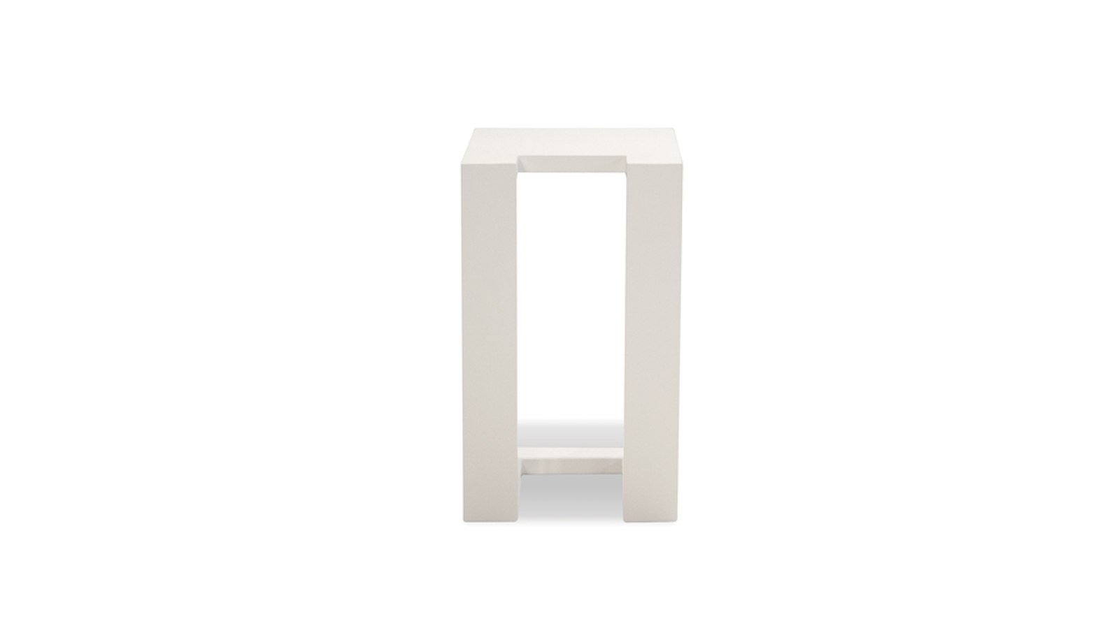Sidle End Table White - Image 4