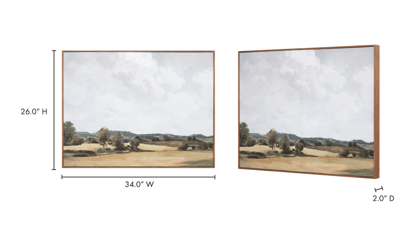 Vast Country Framed Painting - Image 3