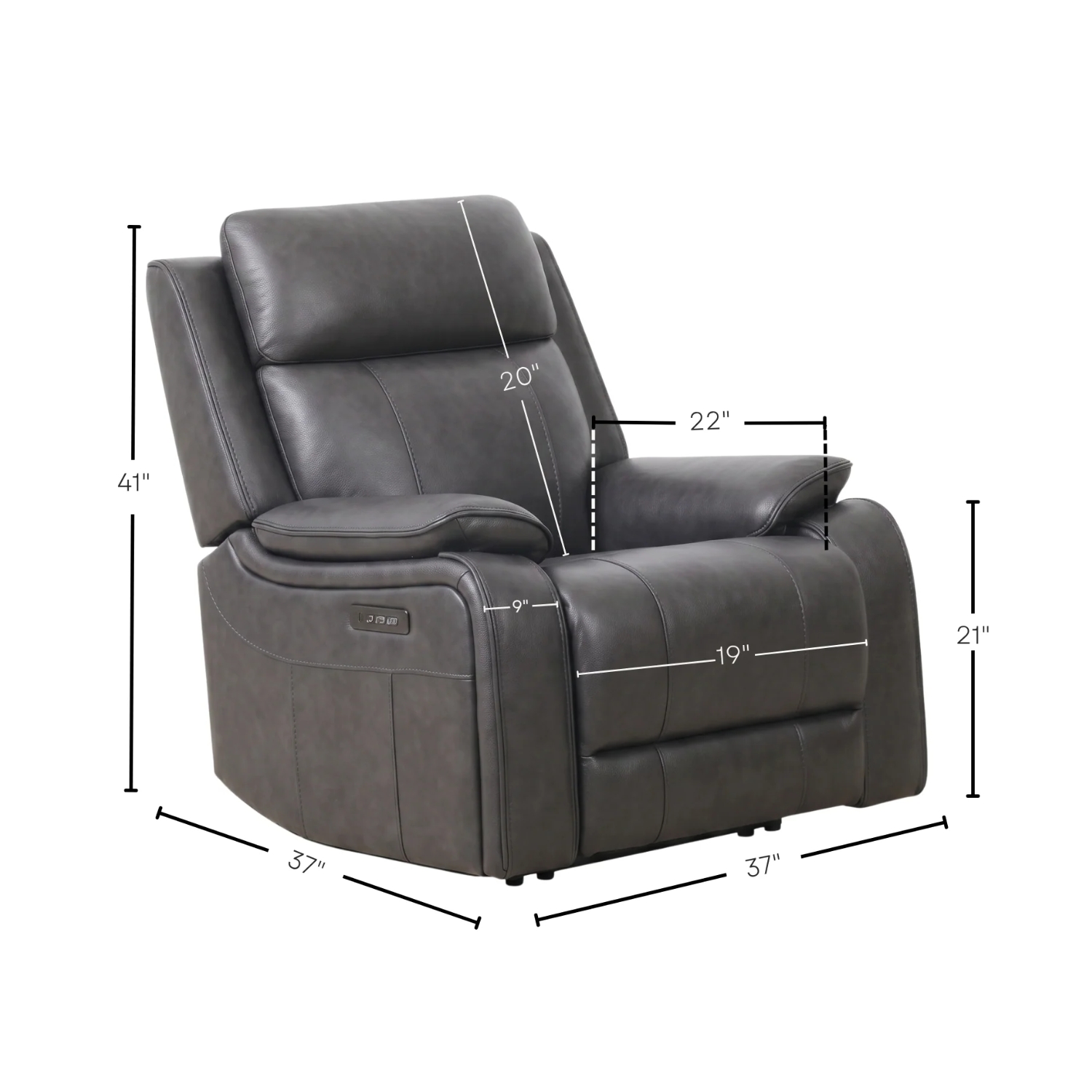 Bennett Power Recliner - Image 7