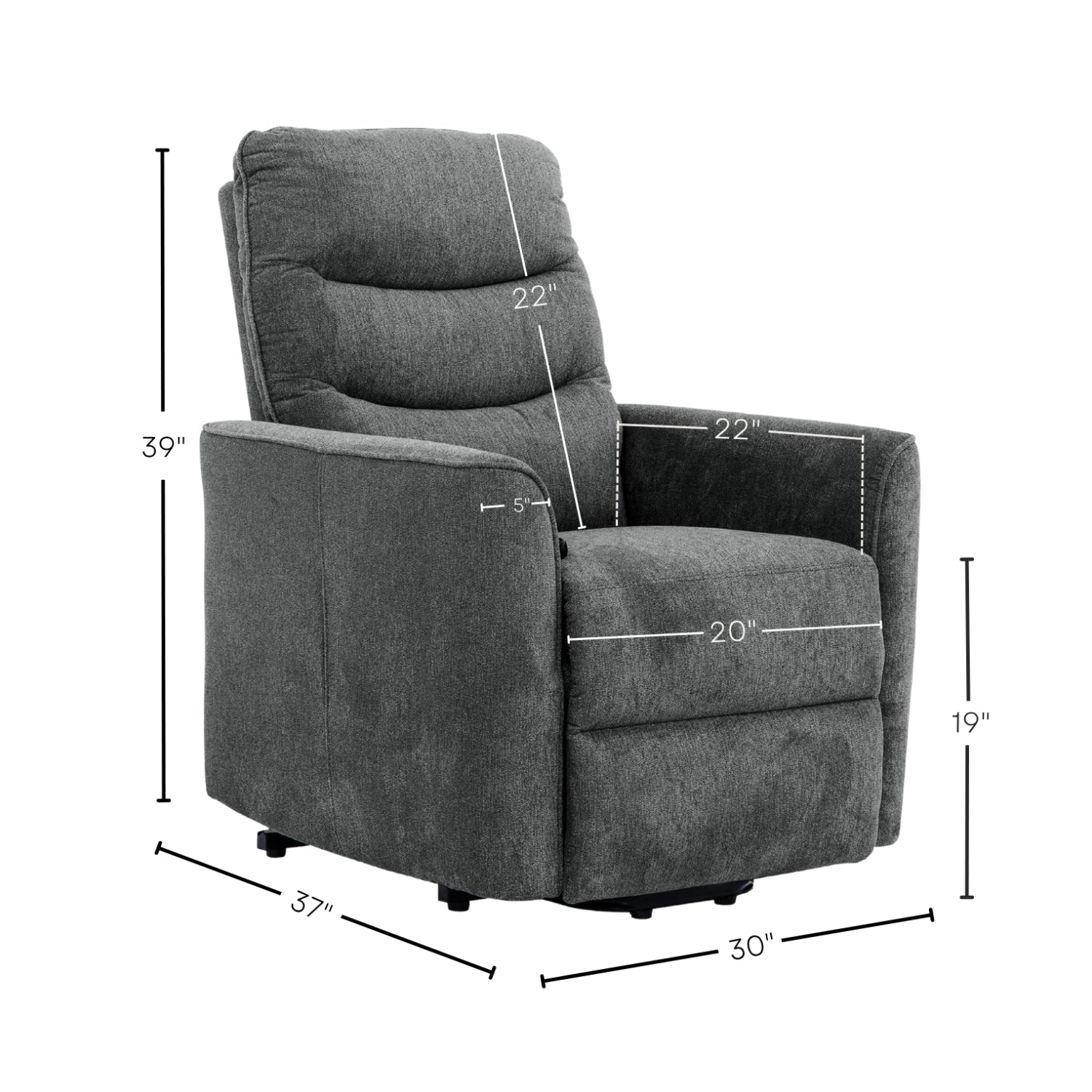 Damon Power Lift Recliner - Image 10